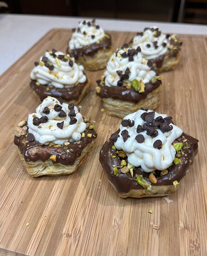 Puff Pastry Cannoli