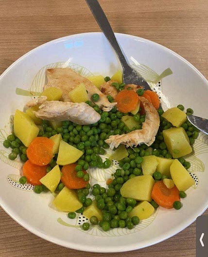 Aiguillettes de poulet aux légumes