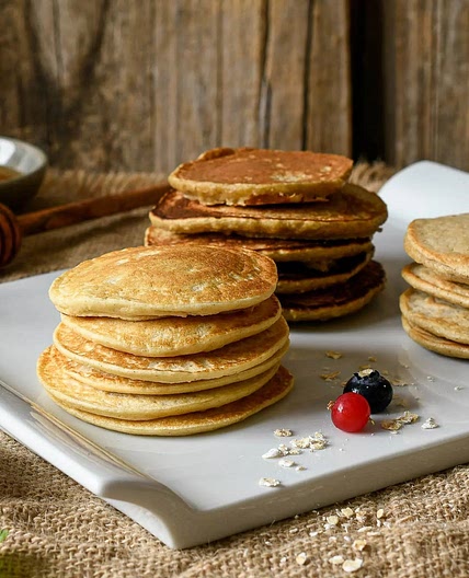 Desayuno: Panqueques de Avena