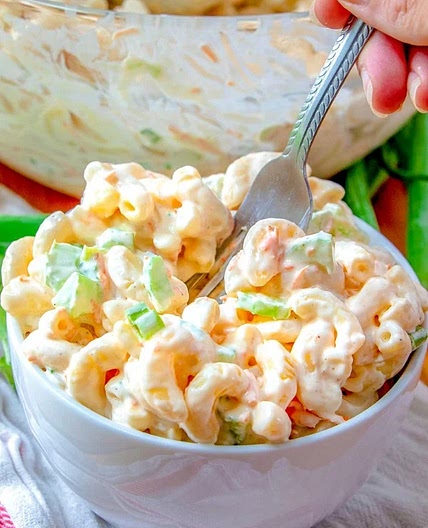 Classic Hawaiian Macaroni Salad