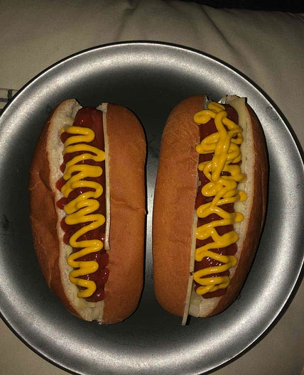 Veggie hot dogs 