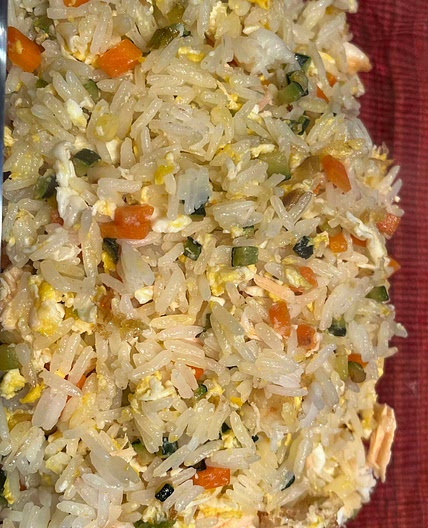 Stir fry rice for babies 9+ months