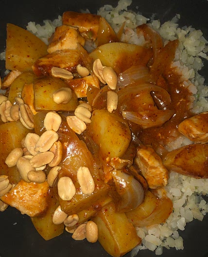 Massaman chicken curry 