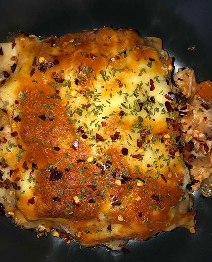 Chicken mince lasagna 