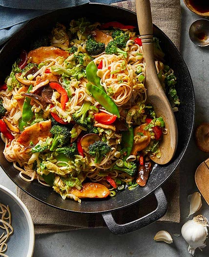 Cabbage Lo Mein