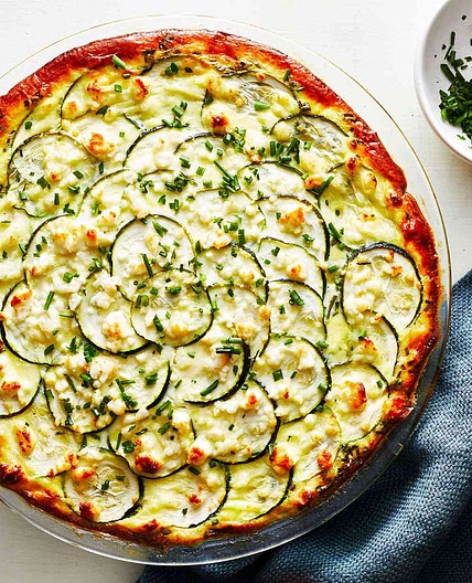 Cheesy Zucchini Quiche