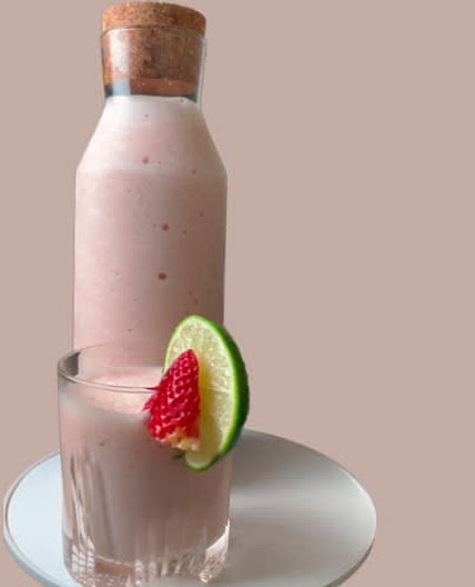 Fresas con crema limeade