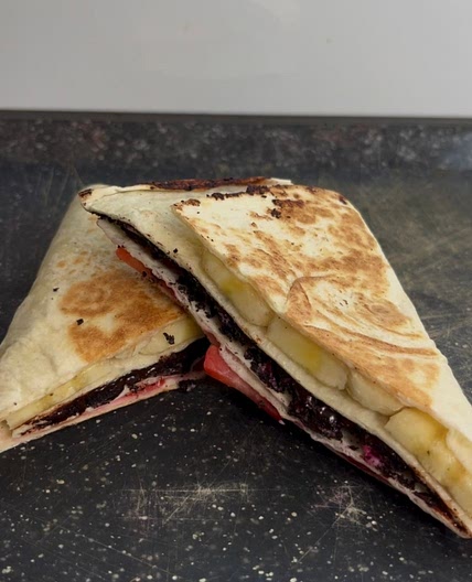 Fruity oreo chocolate wrap