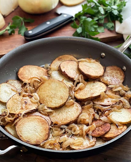 Best Fried Potatoes and Onions