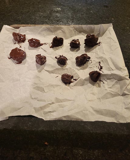 Chocolate Covered Garlic Cloves