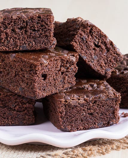 Fluffy and Rich Chocolate Brownie
