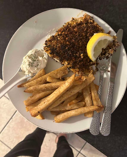 Herb Crusted Hake 