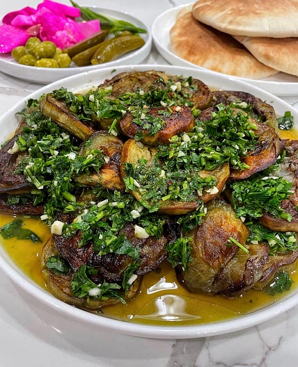 Ahmeds fried eggplant 