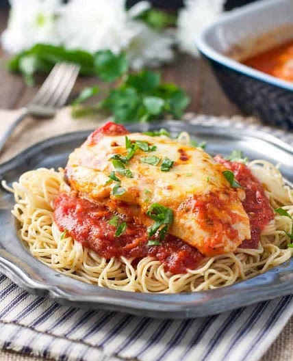 Healthy Chicken Parmesan