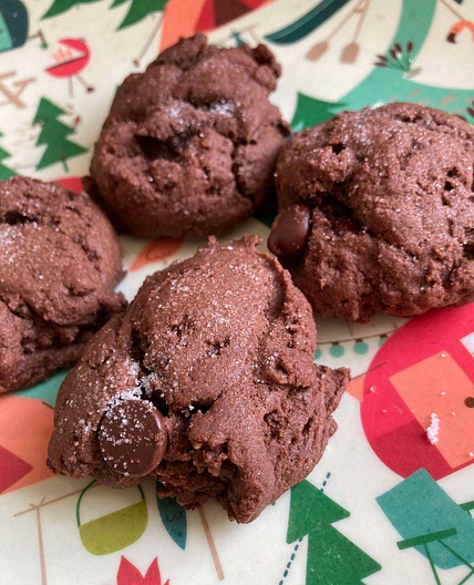 Merlin’s Mad-Good Dark Chocolate Cookies