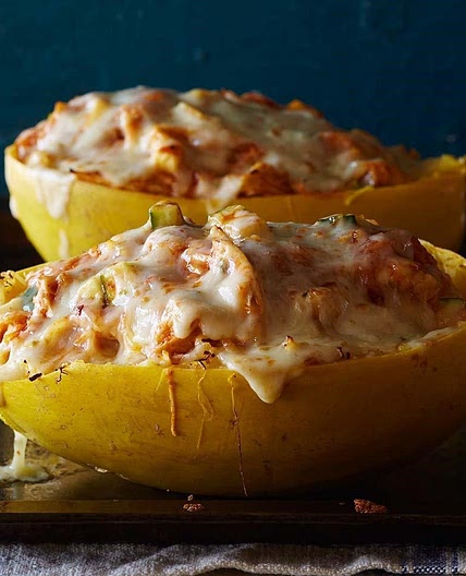 Chicken-Stuffed Spaghetti Squash