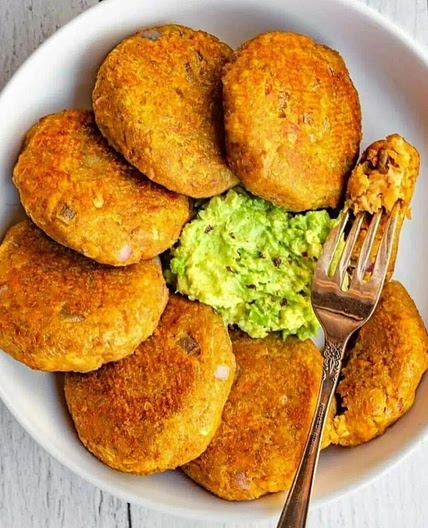 Lentil potato and carrot patties