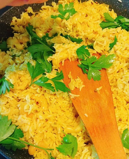 Lemon rice