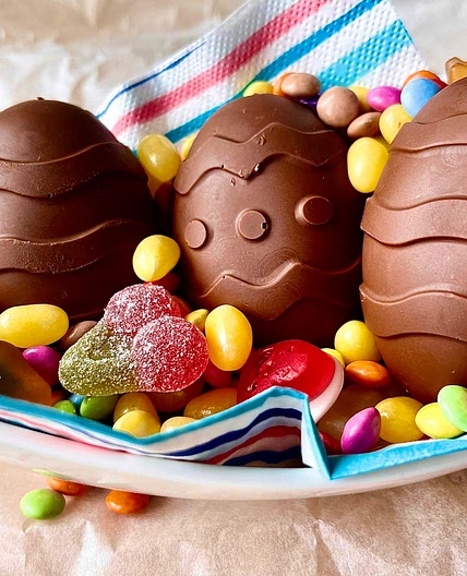 Chocolate Surprise Eggs ( Homemade) 