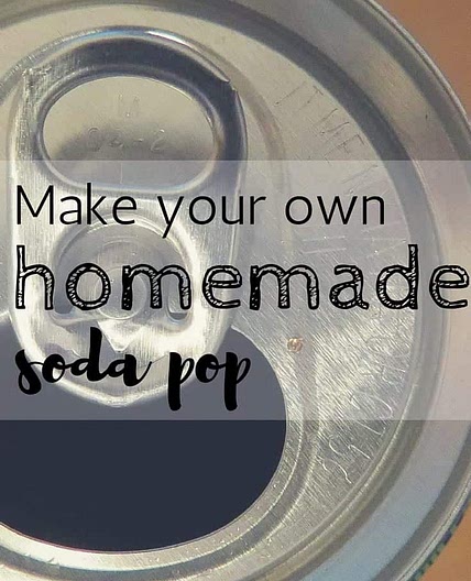 Make Your Own Soda Pop - Make Soda at Home - DIY Soda Pop