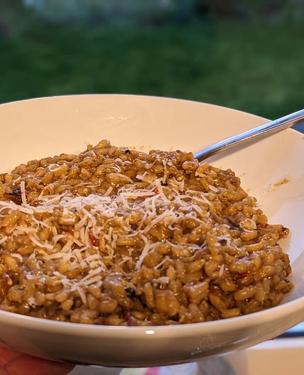 Veggie Pesto Risotto