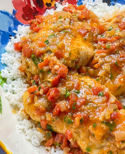 Saucy Chicken 