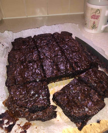 Fudgy brown butter brownies  