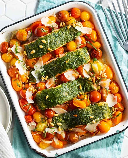 Pesto Salmon