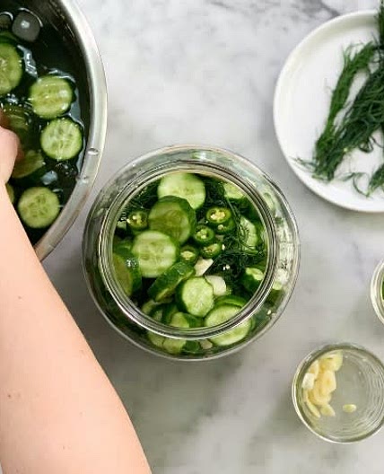 Fermented Pickle Chips 