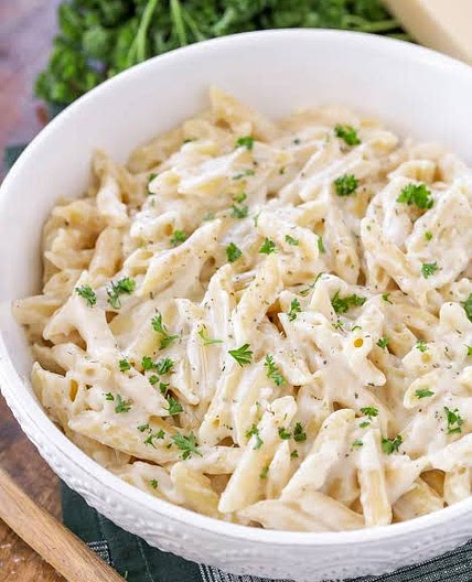Lazy Saucy Pasta