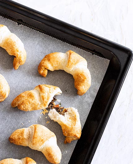 Vegane "Schinken"Gipfeli