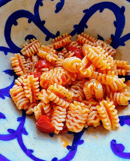 Radiatori al pomodorini