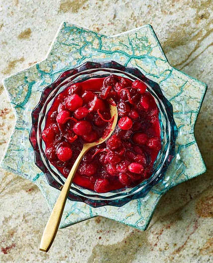 Make-Ahead Cranberry Sauce with Chile & Ponzu