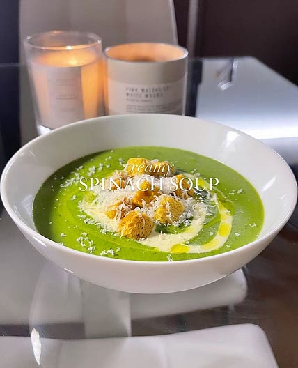 Creamy Spinach Soup