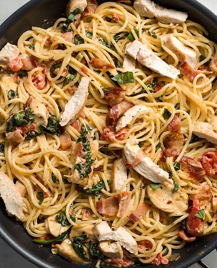 Tuscan Chicken Pasta