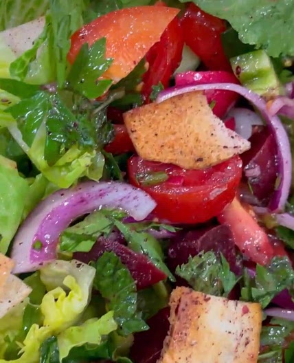 Fattoush salad