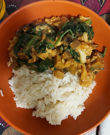 Veggie curry