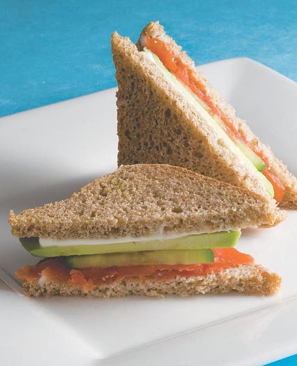 Avocado Tea Sandwiches