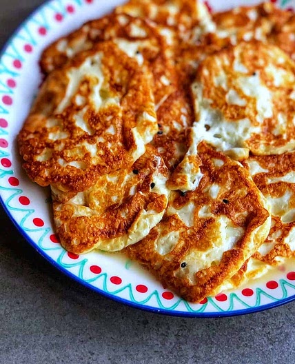 Pan-Fried Nabulsi Cheese
