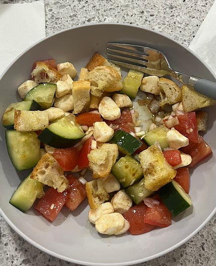 Panzanella Salad (Adam’s salad)
