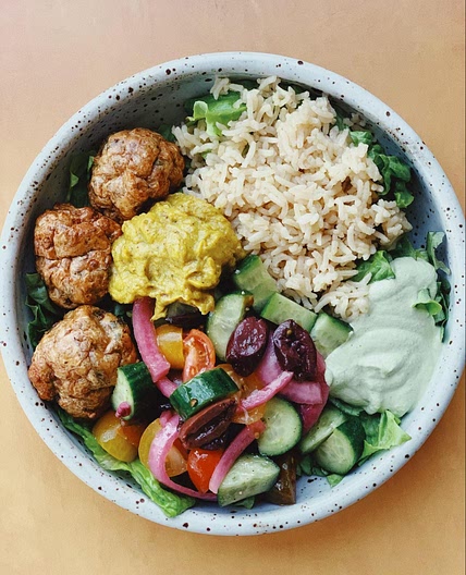 Greek Chicken Meatballs