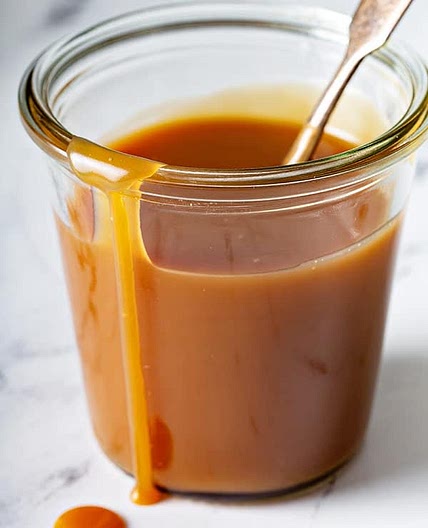 Salted caramel sauce