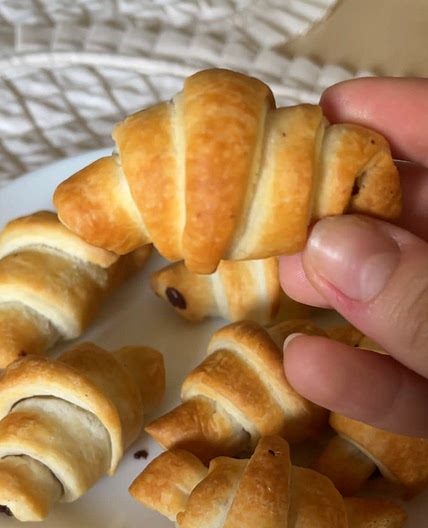 mini chocolate brioche 🥐 