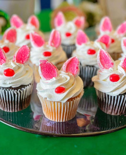 EASY no bake bunny cupcakes 