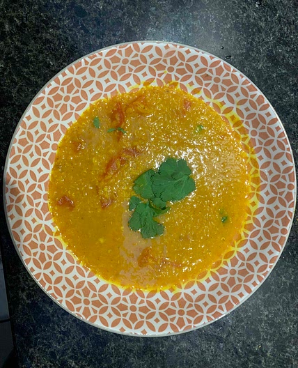 Garlicky Dhal