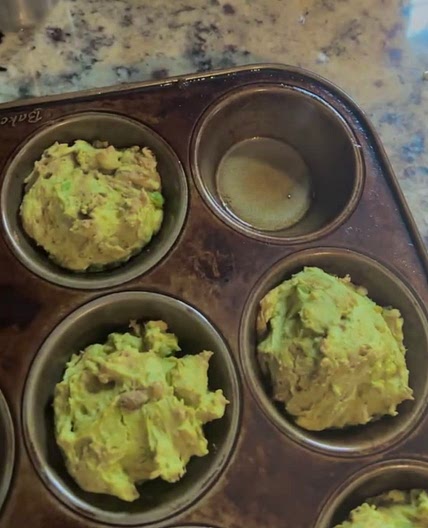 Savory Avocado Muffins 
