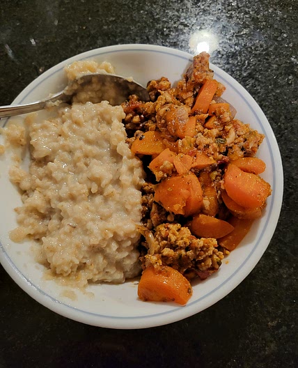 Turkey Oatmeal Bolognese