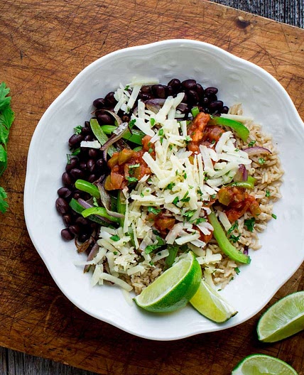 Bean & Veggie Taco Bowl