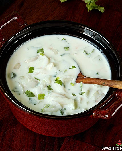 Onion Raita Recipe