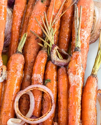 Roasted Browned Butter Carrots